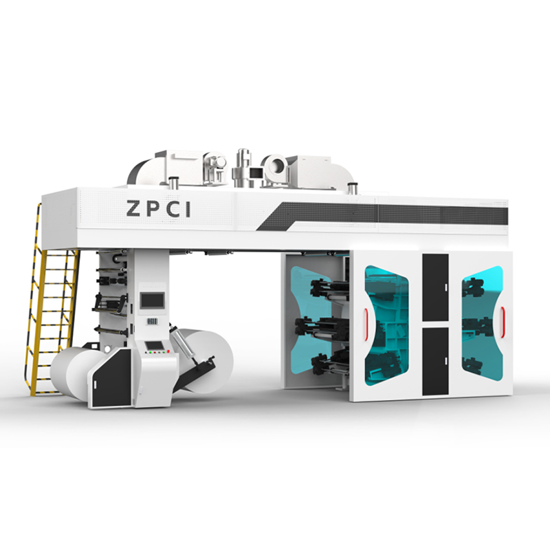 ZPCI-B 6-color CI Flexographic Printing Machine